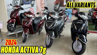 2024 Honda Activa New Model Detailed Review Video  Honda Activa 110 Price  Mileage  All Models [upl. by Aleihs396]