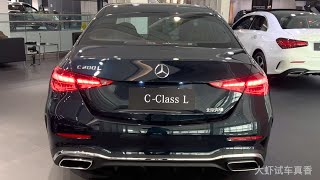 2023 MercedesBenz C200 L indepth Walkaround [upl. by Fernand]