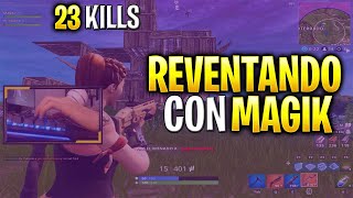 Reventando con Magik 23 kills en duo vs squad ✌ [upl. by Mclain]