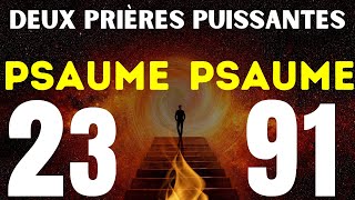 PSAUME 23 ET PSAUME 91 DEUX PRIÈRES PUISSANTES [upl. by Wellington]