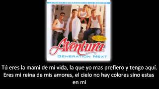 Aventura  La novelita lyric  letra [upl. by Anialram]