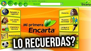 NO TUVISTE INFANCIA SI NO USASTE ESTE PROGRAMA  Microsoft Encarta ¿Qué paso [upl. by Tnilc340]