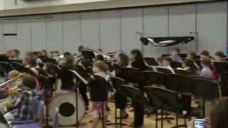 Torringford School 2nd Yr Band MarchMajestics2010mpeg4avi [upl. by Halyk]