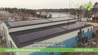 Hållbar Energi  Solceller till Lantbruk brf industri hyreshus i Stockholm amp Uppsala [upl. by Westland]