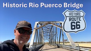 Route 66 Historic Rio Puerco Bridge Laguna New Mexico route66 [upl. by Ezekiel850]