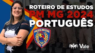 Roteiro de Estudo PMMG 2024  Português [upl. by Amann]