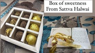 Sattva Halwai  Handmade Laddos  Winter Special Mithai Ladoo  Pinni [upl. by Nikki890]