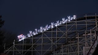 Kennywood  Holiday Lights 2018 [upl. by Adnirolc]