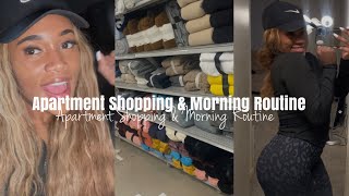 DAY IN THE LIFE APARTMENT SHOPPING  SPEND THE MORNING WITH ME [upl. by Ardnuassac]