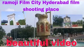 ramoji Rao Film City Hyderabad film shooting place Kannada amp Telugu amp Tamil amp Hindi [upl. by Tildy]