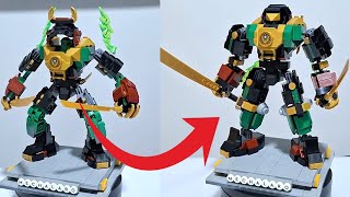 How I upgraded my Lloyds Elemental Power Mech into an Armored Shinobi [upl. by Toms]