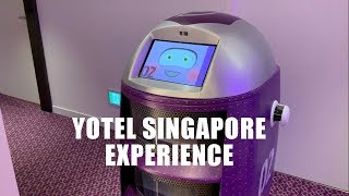 Yotel Singapore  A HOTEL WITH A HOUSEKEEPING ROBOT [upl. by Valerio]