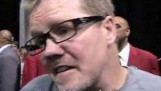 Freddie Roach Interview Post Hopkins vs Calzaghe [upl. by Coralyn]