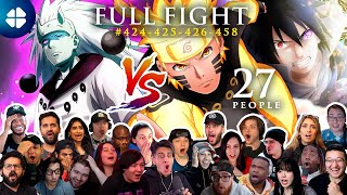 NarutoSasuke VS MADARA 27 People React FULL FIGHT ✅ Shippuden 424425426458 ナルト 疾風伝 海外の反応 [upl. by Koenraad743]