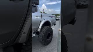 Mitsubishi Triton On 42” Maxxis Trepadors [upl. by Nnayllas673]