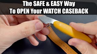 🛠 How to remove ALL Watch Casebacks Without Causing Damage or Scratches  The SAFE amp EASY WAY 🛠 [upl. by Fredkin]