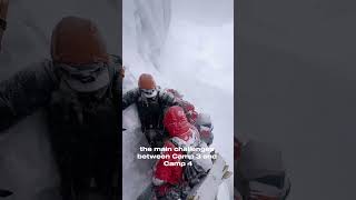 The Final Push from Camp 4 on Mount Everest everest mountains [upl. by Hau]