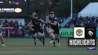 Highlights  Ealing Trailfinders v Leicester Tigers Premiership Rugby Cup 2324 SemiFinal [upl. by Ruffina]