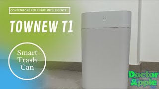 Contenitore per rifiuti intelligente TOWNEW T1 Smart Trash Can [upl. by Corey]