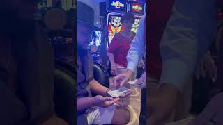 Getting pay at the Norwegian Cruise Line casino [upl. by Ayel]