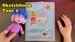 Sketchbook tour 2 [upl. by Glialentn]