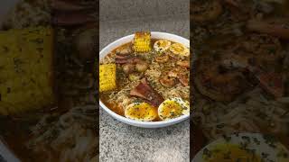 Egg Boil Ramen Noodles Recipe easyrecipe quickrecipes dinnerideas food eggboil ramen shrimp [upl. by Malcom361]