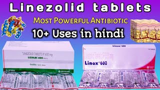 Linezolid tablets ip 600 mg in hindi  Linezolid tablets ip  Linezolid 600 tablet uses in hindi [upl. by Iris]