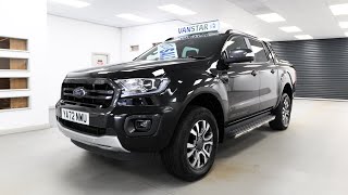 Ford Ranger 20 Wildtrak Edition Metallic Agate Black 213 BHP 4WD Auto Pickup  YA72 NWU  VanStar [upl. by Glimp]