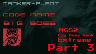 Metal Gear Solid 2 Big Boss Rank Extreme Walkthrough Rays and Solidus Finale Master Collection [upl. by Eelanej]