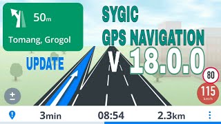 Sygic GPS Navigation v1800  Data Maps 2019 [upl. by Rezal]