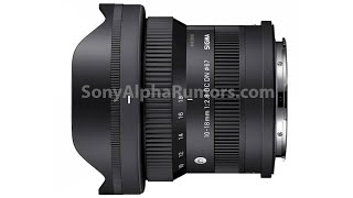 First leaked images and specs of the new Sigma 1018mm f28 APSC ELX mount lens [upl. by Arlana520]