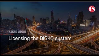 Licensing the BIGIQ system [upl. by Kela]