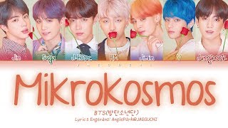 BTS 방탄소년단  Mikrokosmos 소우주 Color Coded Lyrics EngRomHan가사 [upl. by Romonda]