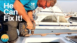 Installing Our Bomar Hatches  ep 112 [upl. by Rosenfeld931]