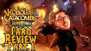 Hearthstone  Kobolds amp Catacombs  Card Review  Part 1  GermanDeutsch [upl. by Oilime578]