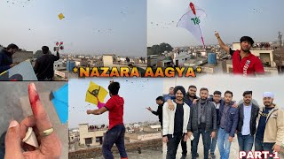 LOHRI VLOG 2023😍 kite flying on lohri🪁 C4U [upl. by Atiuqihs839]