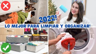 LOS MEJORES PRODUCTOS PARA LIMPIAR Y ORGANIZAR TU CASA ESTE AÑO  Tips de Experta en Limpieza [upl. by Htrap862]