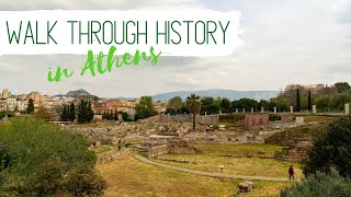 Walking in Ancient Athens  Kerameikos and the Ancient Agora  Greece Travel [upl. by Angelis]