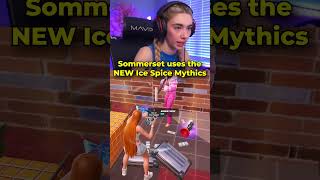 Ice Spice mythics fortnite sommerset icespice ogfortnite trending [upl. by Ahteres53]