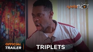 Triplets Yoruba Movie 2024  Official Trailer  Now Showing On ApataTV [upl. by Drew]