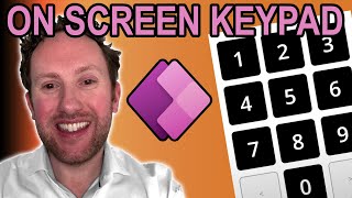 Build an onscreen keypad in Power Apps [upl. by Nwhas]