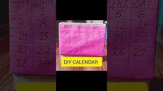 Easy Calendar making from waste 👍diy calendar 2024bestoutofwaste [upl. by Levenson]