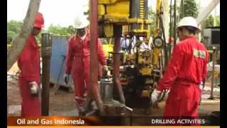 DRILLING ACTIVITIES  Apexindo Onshore Rig [upl. by Drehcir475]