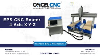 CNC FOAM 4 AXIS ROUTER [upl. by Ainesy223]