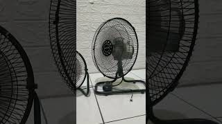 Fan koleksi kipas angin meja warna hitam‼️ Mana yang bagus⁉️ kipas ventilateur kipasangin [upl. by Llewsor329]