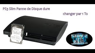 PS3 en panne DD HS restauration impossible par Loué informatique [upl. by Niwre]