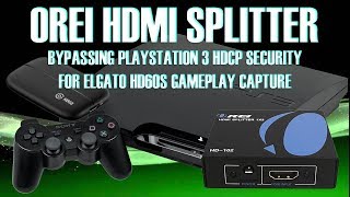 OREI HDMI Splitter Unboxing Set Up Review [upl. by Miriam]