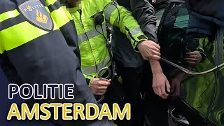 Politie  Aanrechtblad gestolen  Persoon van vier hoog gevallen  Dienst met Michael in Amsterdam [upl. by Anaujait]