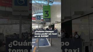 ¿Pedir un taxi en el AICM [upl. by Rolandson604]