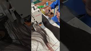 sewing machine wig howtomakeawig [upl. by Meyers]